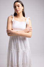 Robe Longue - Sasha - Ecru