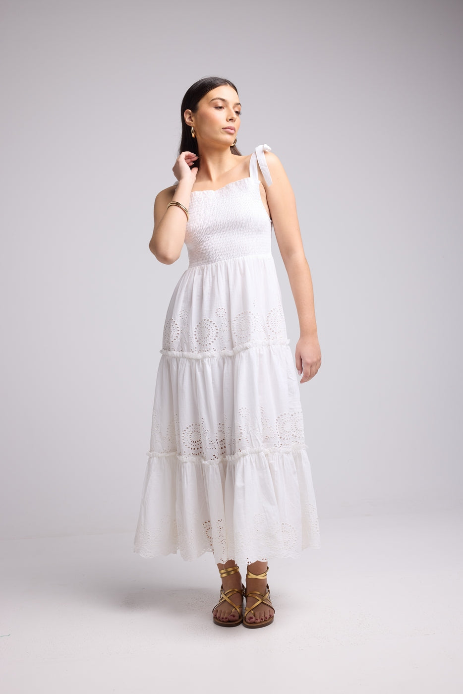 Robe Longue - Sasha - Ecru