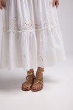 Robe Longue - Sasha - Ecru