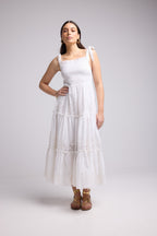 Robe Longue - Sasha - Ecru