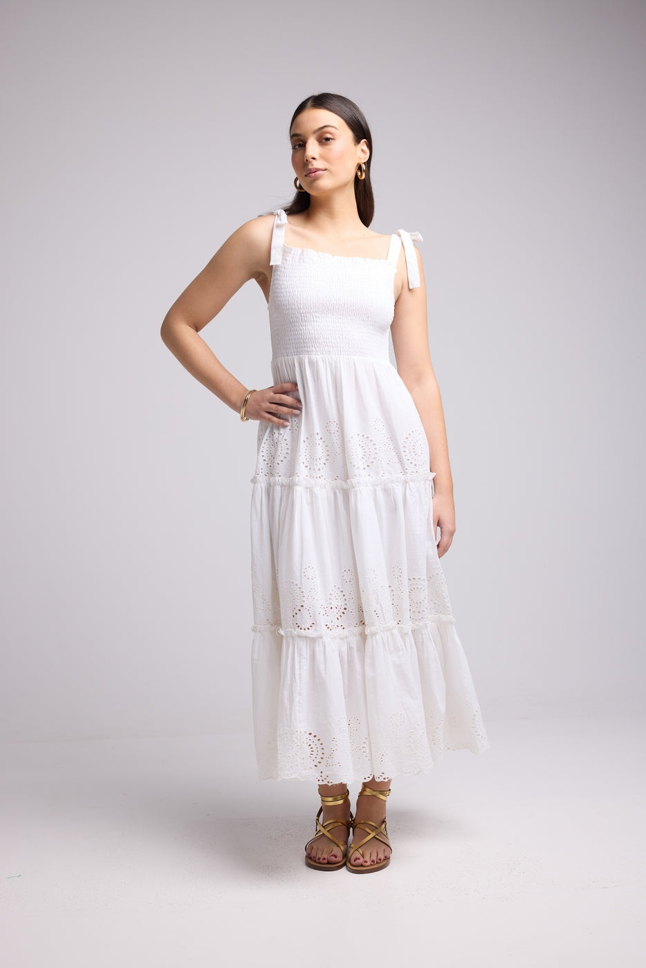 Robe Longue - Sasha - Ecru