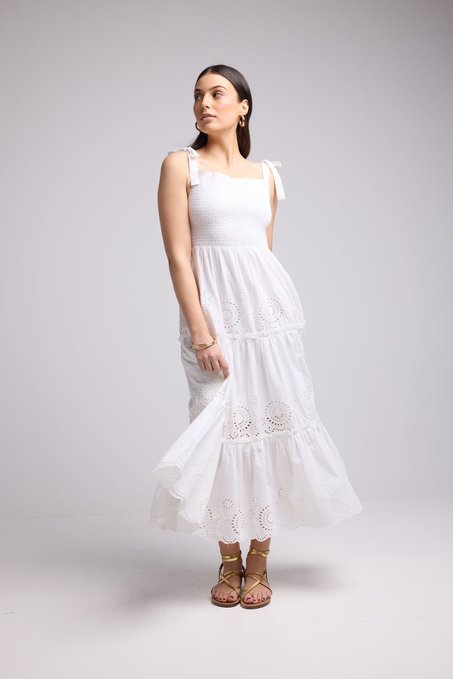 Robe Longue - Sasha - Ecru