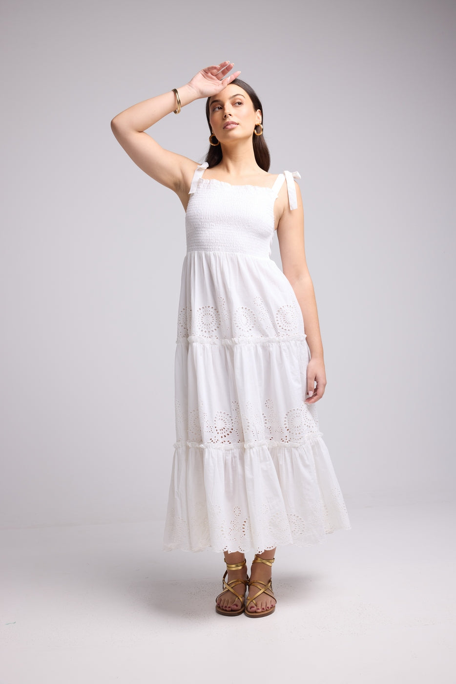 Robe Longue - Sasha - Ecru