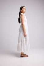 Robe Longue - Sasha - Ecru