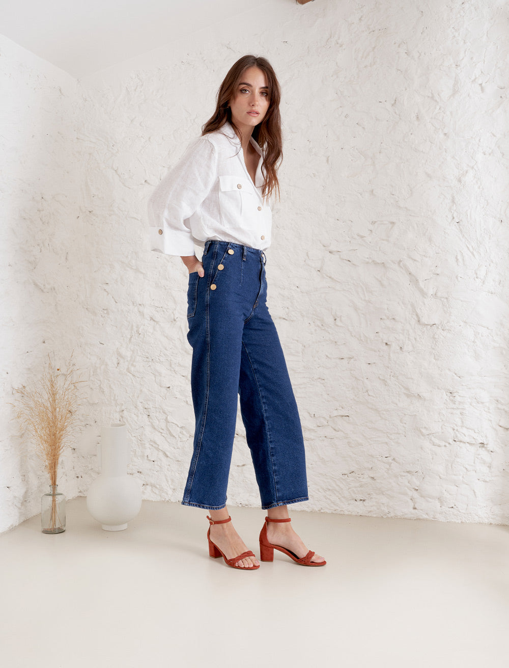 Gisèle Heeled Sandals - Tomette - Women