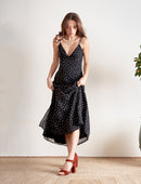 Sandalias tacón Pia - Cereza quemada - Mujer