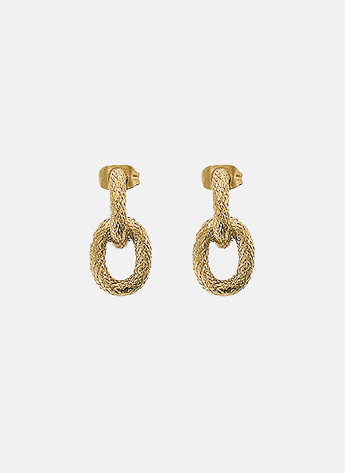 Boucles D'Oreilles Pendantes Saturne