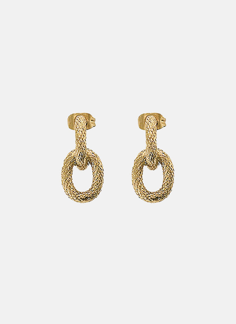 Boucles D'Oreilles Pendantes Saturne