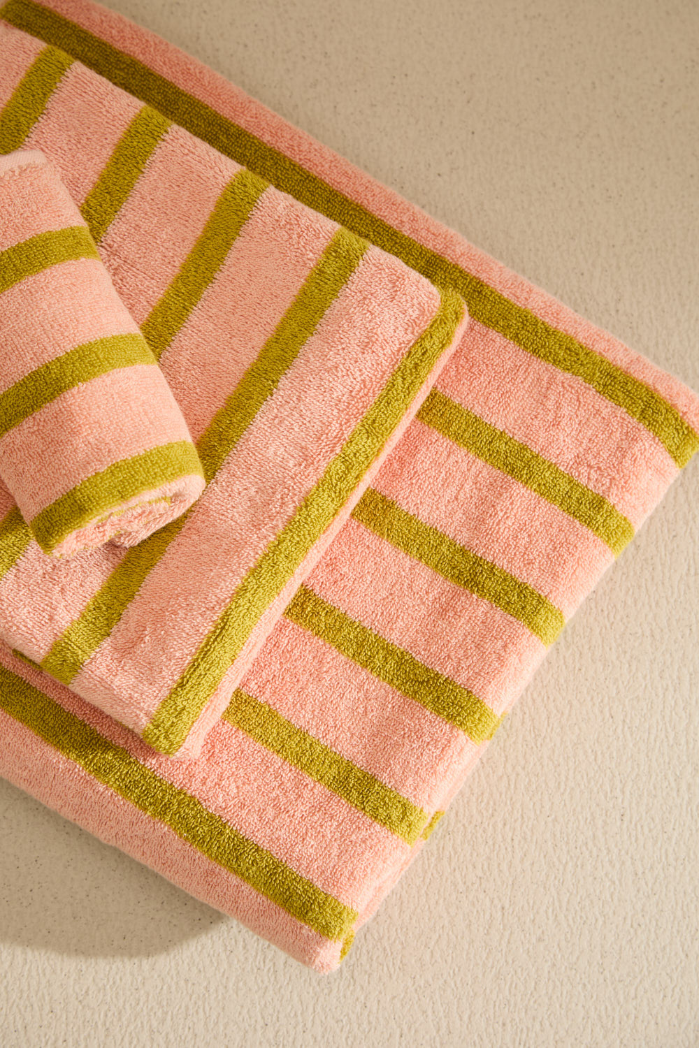 Drap De Bain Saturno - Rose
