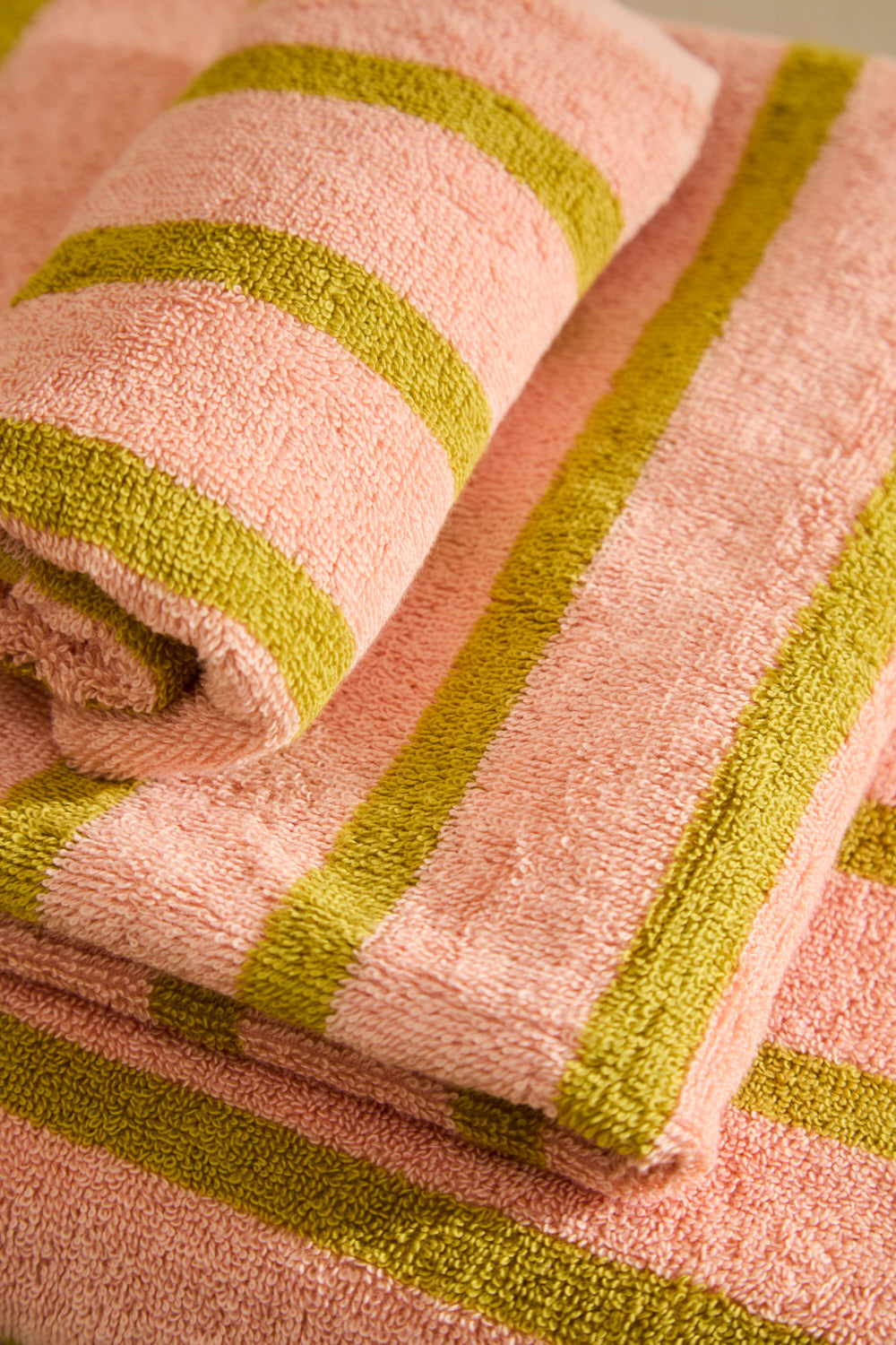 Drap De Bain Saturno - Rose