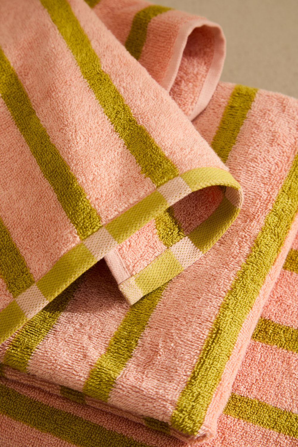 Drap De Bain Saturno - Rose