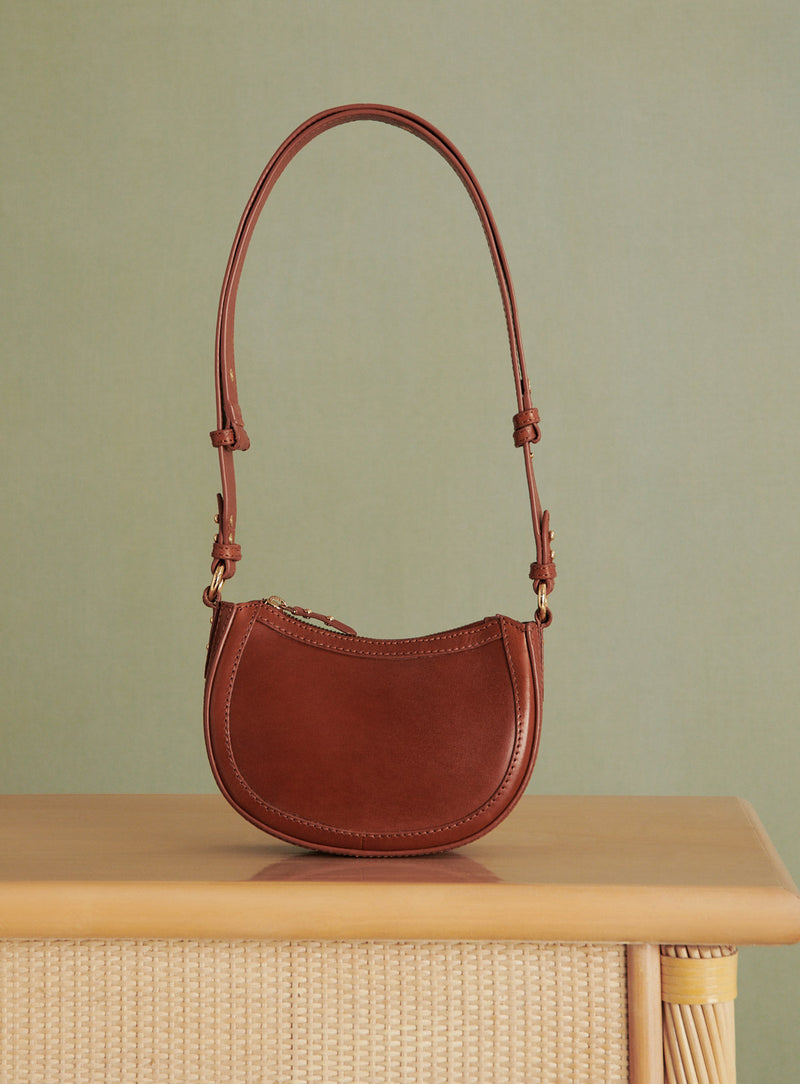 SAC DEMI LUNE MINI SAULA PETITE MENDIGOTE