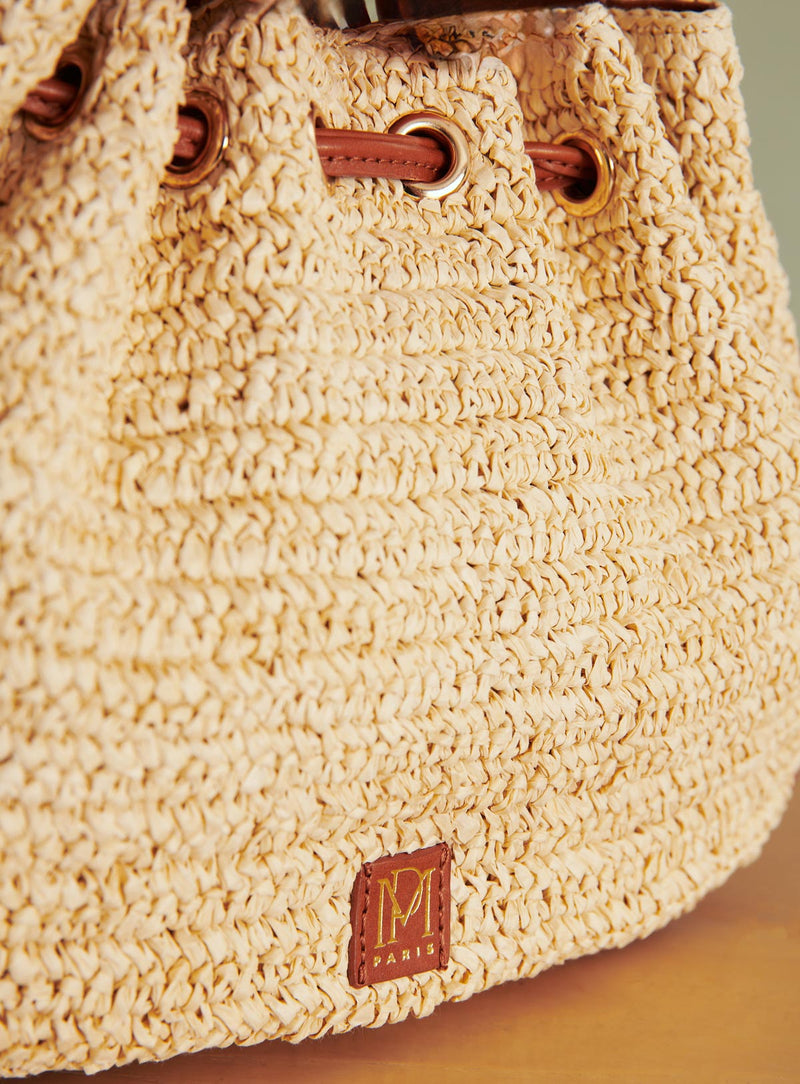 SAC RAPHIA SAULINE PETITE MENDIGOTE