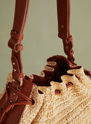 SAC RAPHIA SAULINE PETITE MENDIGOTE