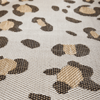 Alfombra Savanna 522 - Leopardo - Beige - Interior/Exterior