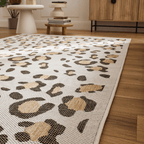 Alfombra Savanna 522 - Leopardo - Beige - Interior/Exterior