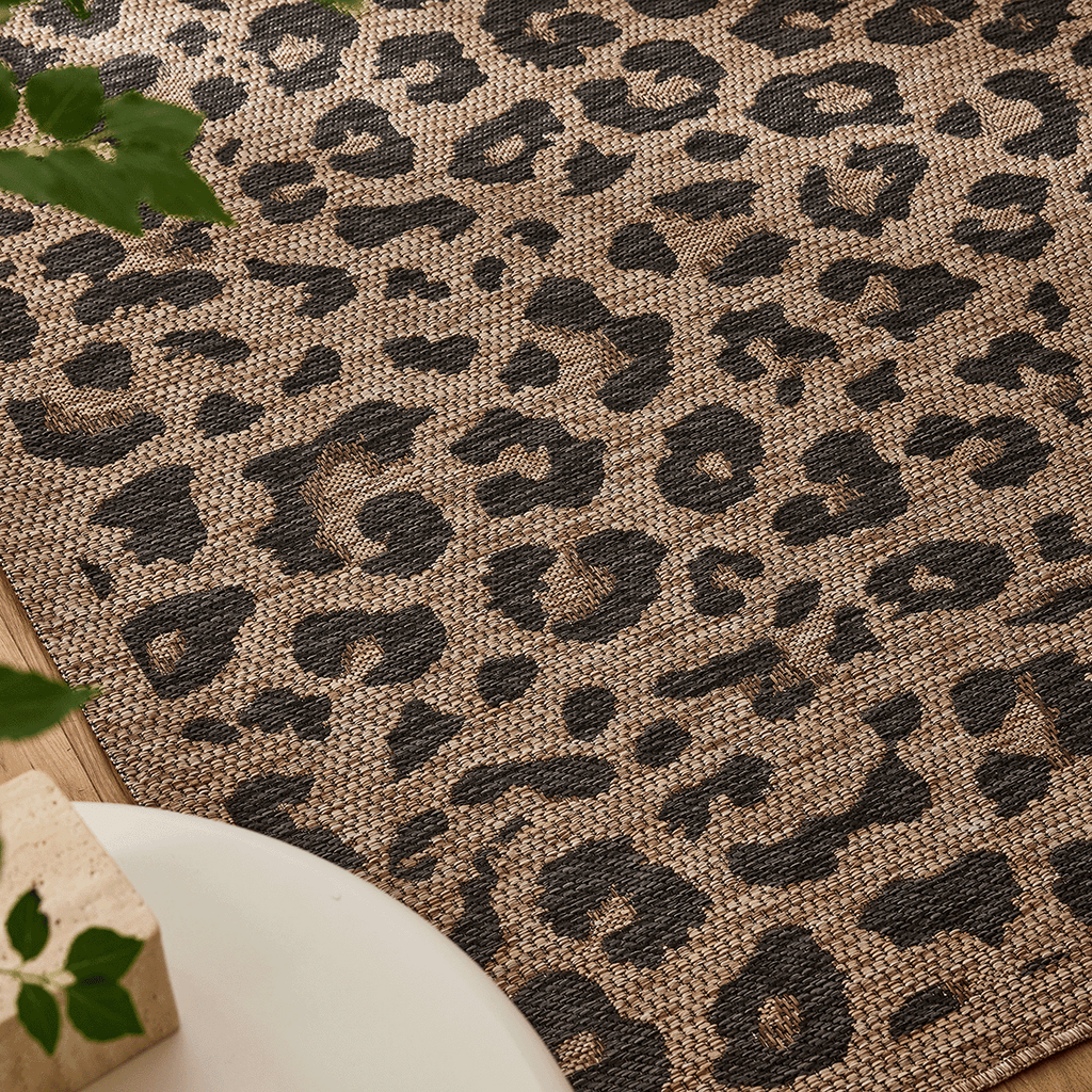 Savanna - Tapis D'Intérieur/Extérieur - Polypropylene - Marron