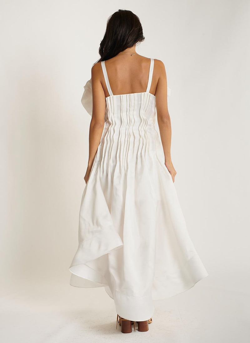 Robe Longue - White - Femme