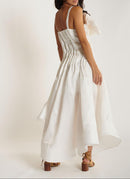 Robe Longue - White - Femme