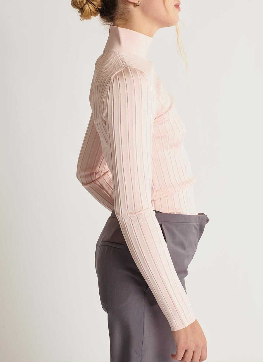 Long-Sleeve Pullover - Nude - Women