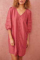 Saviel Dress - Berry