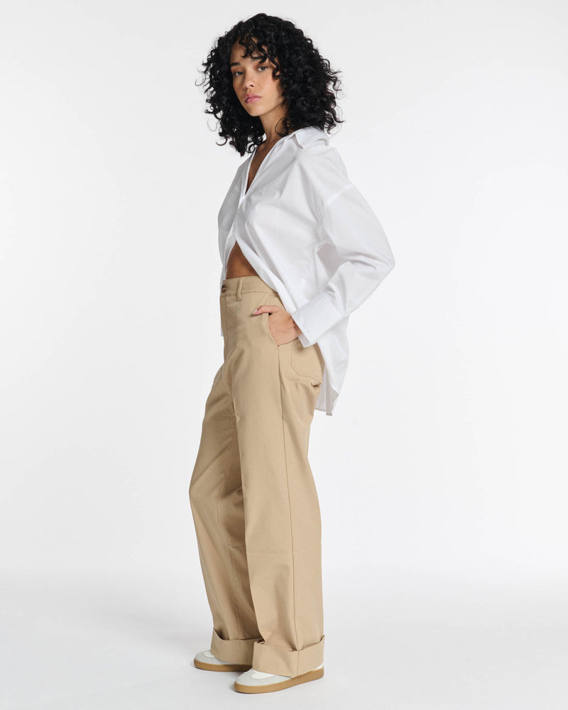 Pantalon Savy Sleek Worker - Praline