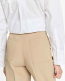 pantalon droit large sleek worker savy praline labdip