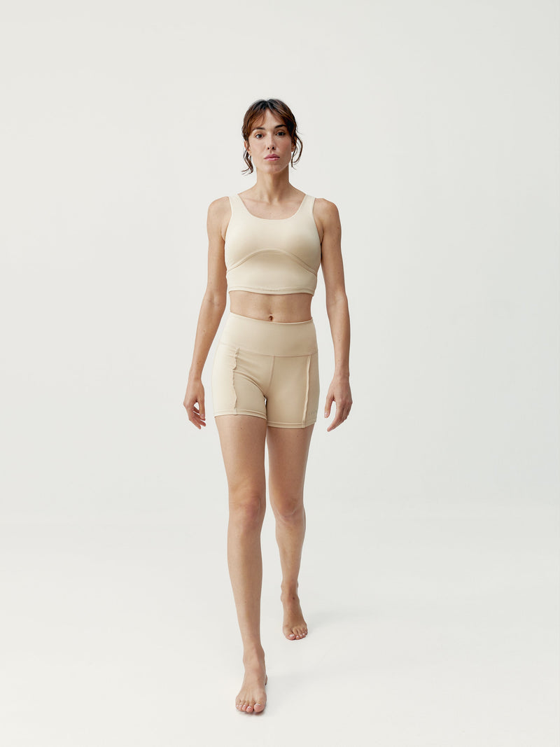 Top Sayani Beige - Femme