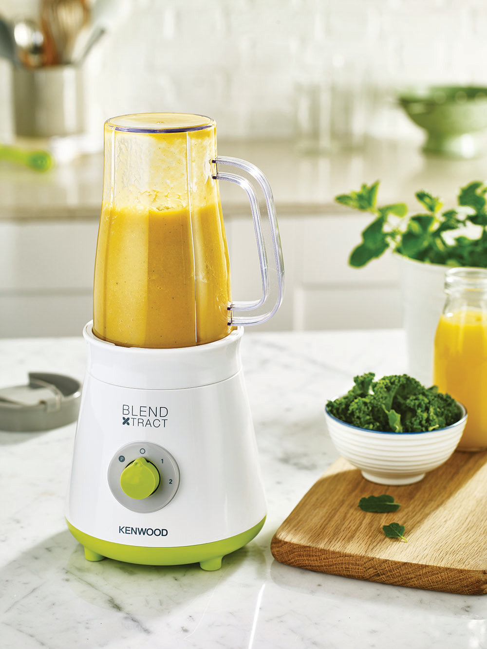 Blender - Smoothie to Go - 300W - Blanc/Vert