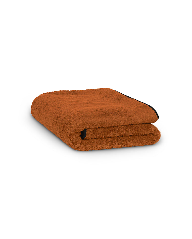 Bath Towel - Caramel Black Piping