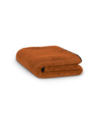 Bath Towel - Caramel Black Piping