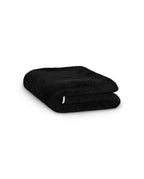 Serviette Bain - Noir Liseré Blanc