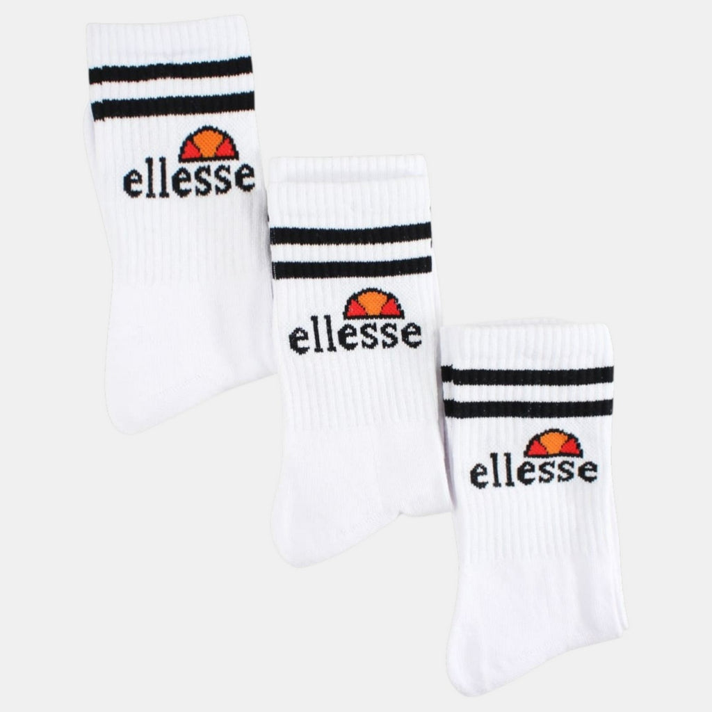 Pack de 3 pares de calcetines Ellesse Hombre Blanco