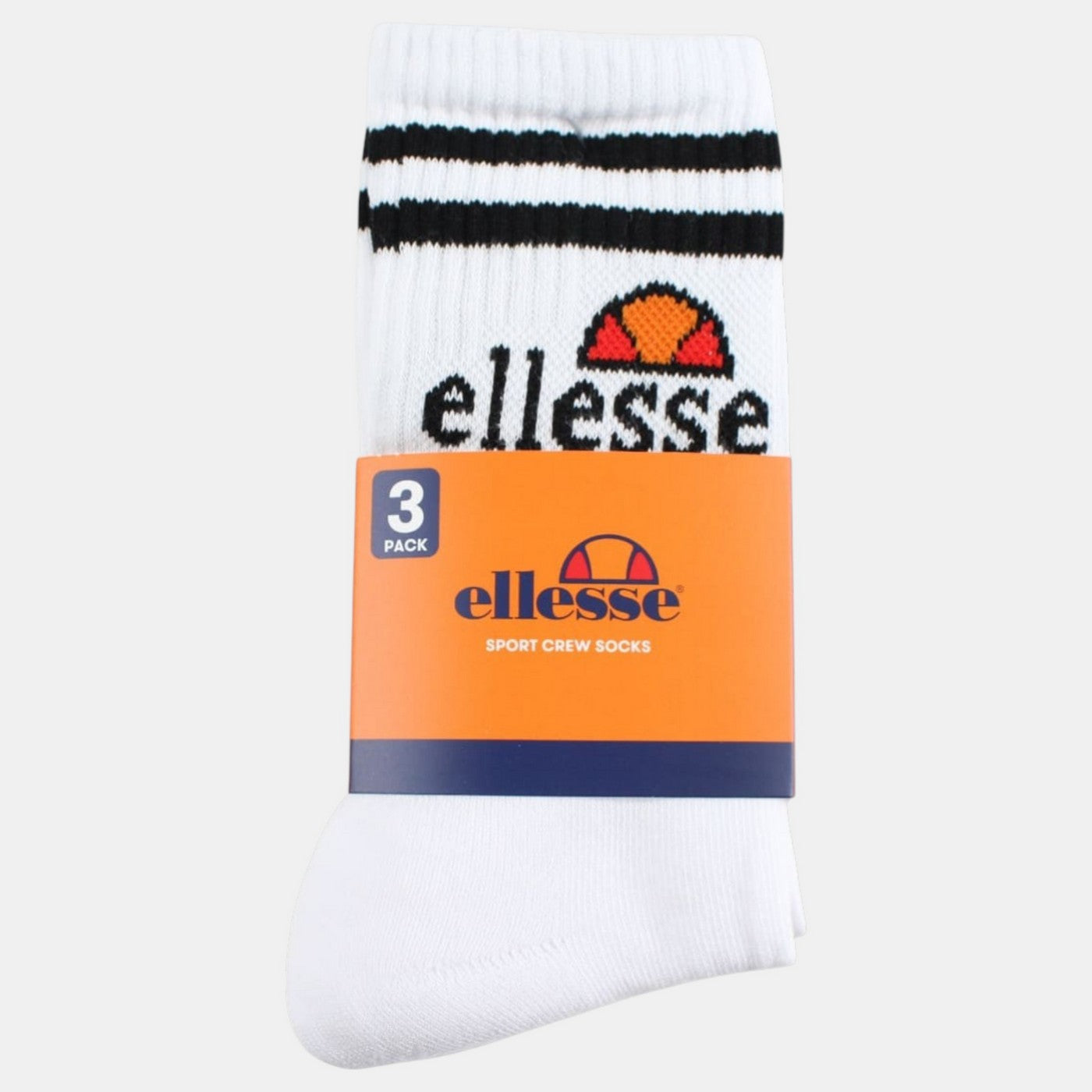 Pack de 3 pares de calcetines Ellesse Hombre Blanco