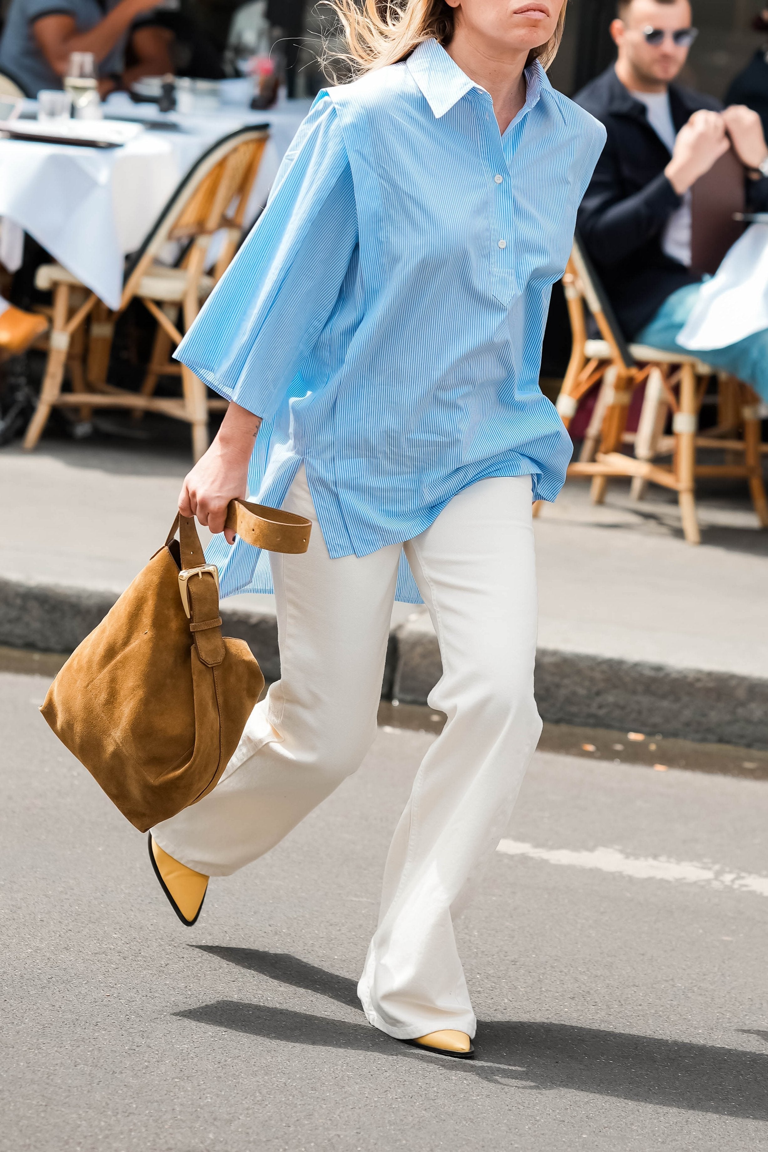 Margaux Lonnberg - Lola Blue Stripes Shirt