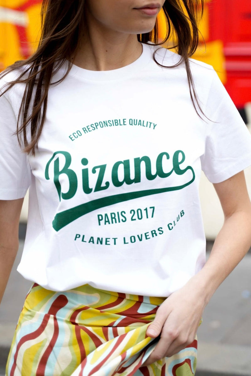 T-Shirt Thomas - Blanc/Vert