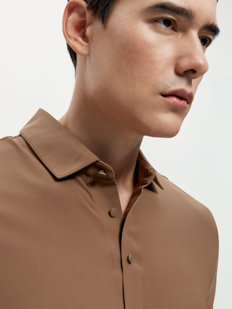 T-Shirt Scanno Chestnut - Homme