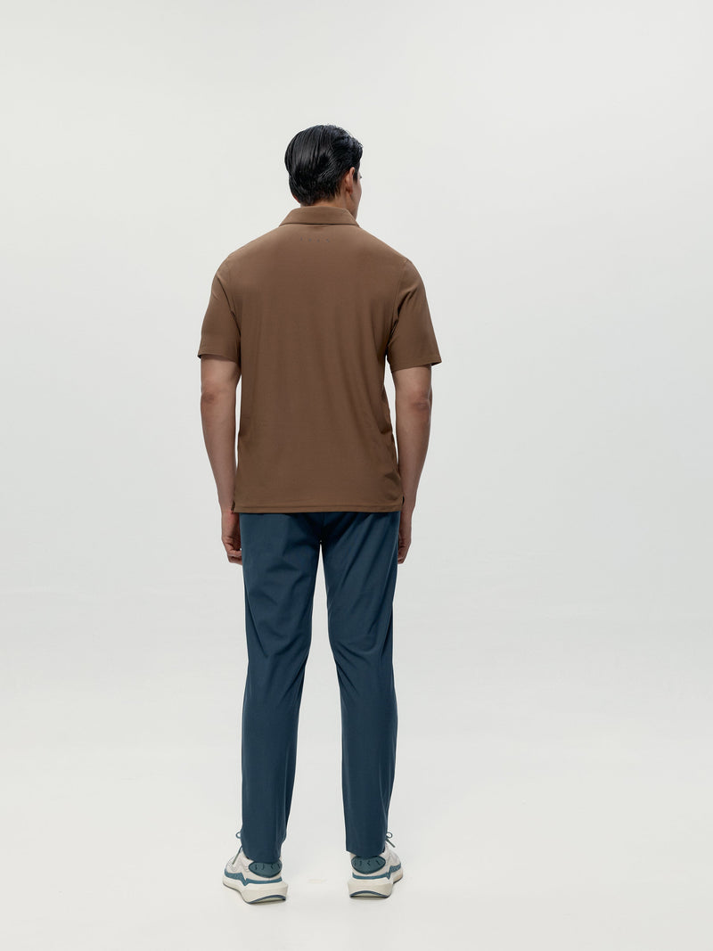 T-Shirt Scanno Chestnut - Homme