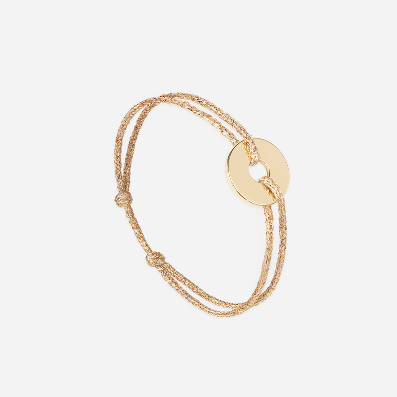 Bracelet Scaph - Or Pailleté