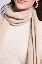 Echarpe Etole Unisexe Scarf - Beige Creme - Mixte