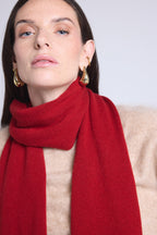 Echarpe Etole Unisexe Scarf - Rouge Bordeau - Mixte