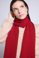 Echarpe Etole Unisexe Scarf - Rouge Bordeau - Mixte
