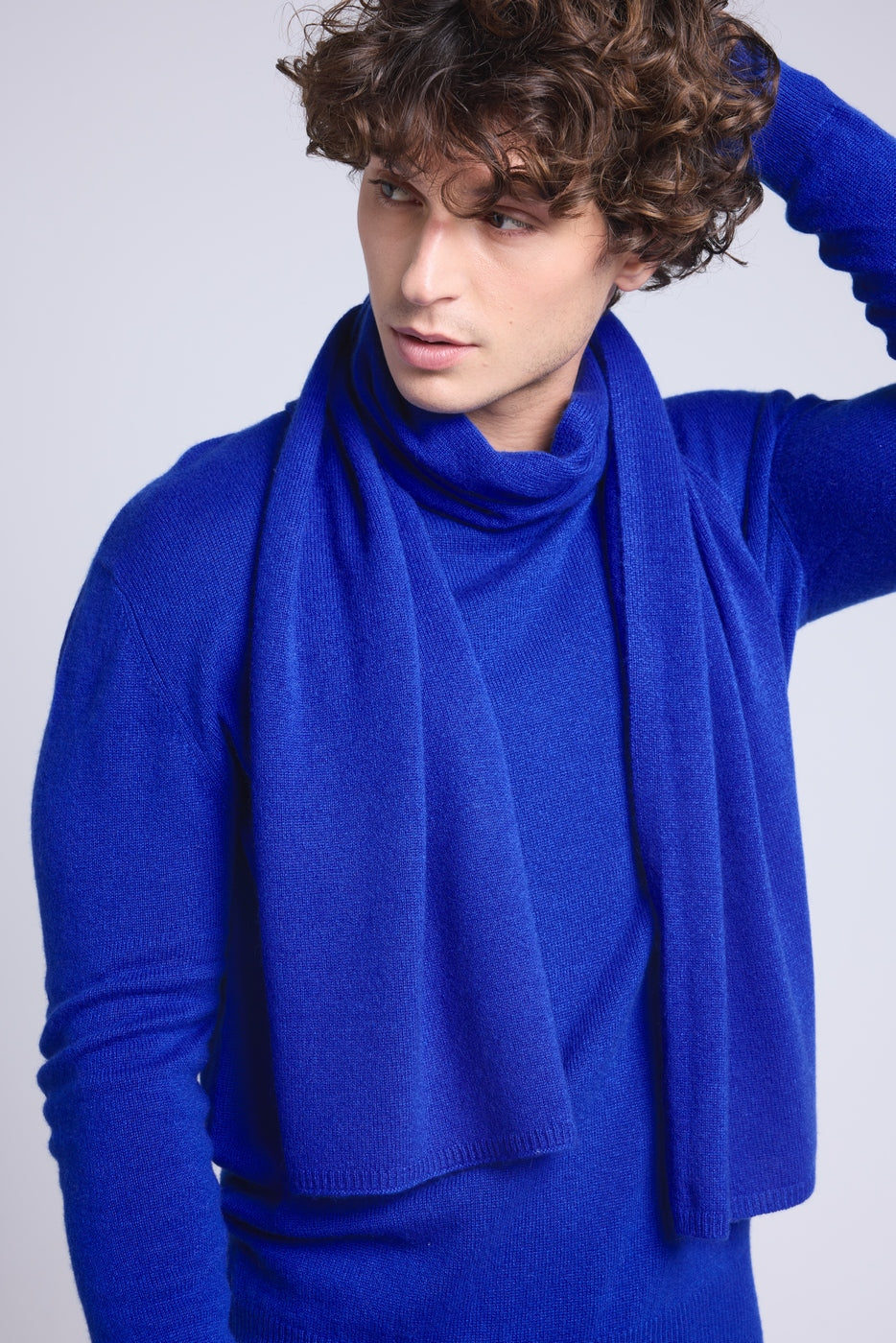 Bufanda estola unisex - azul rey - unisex