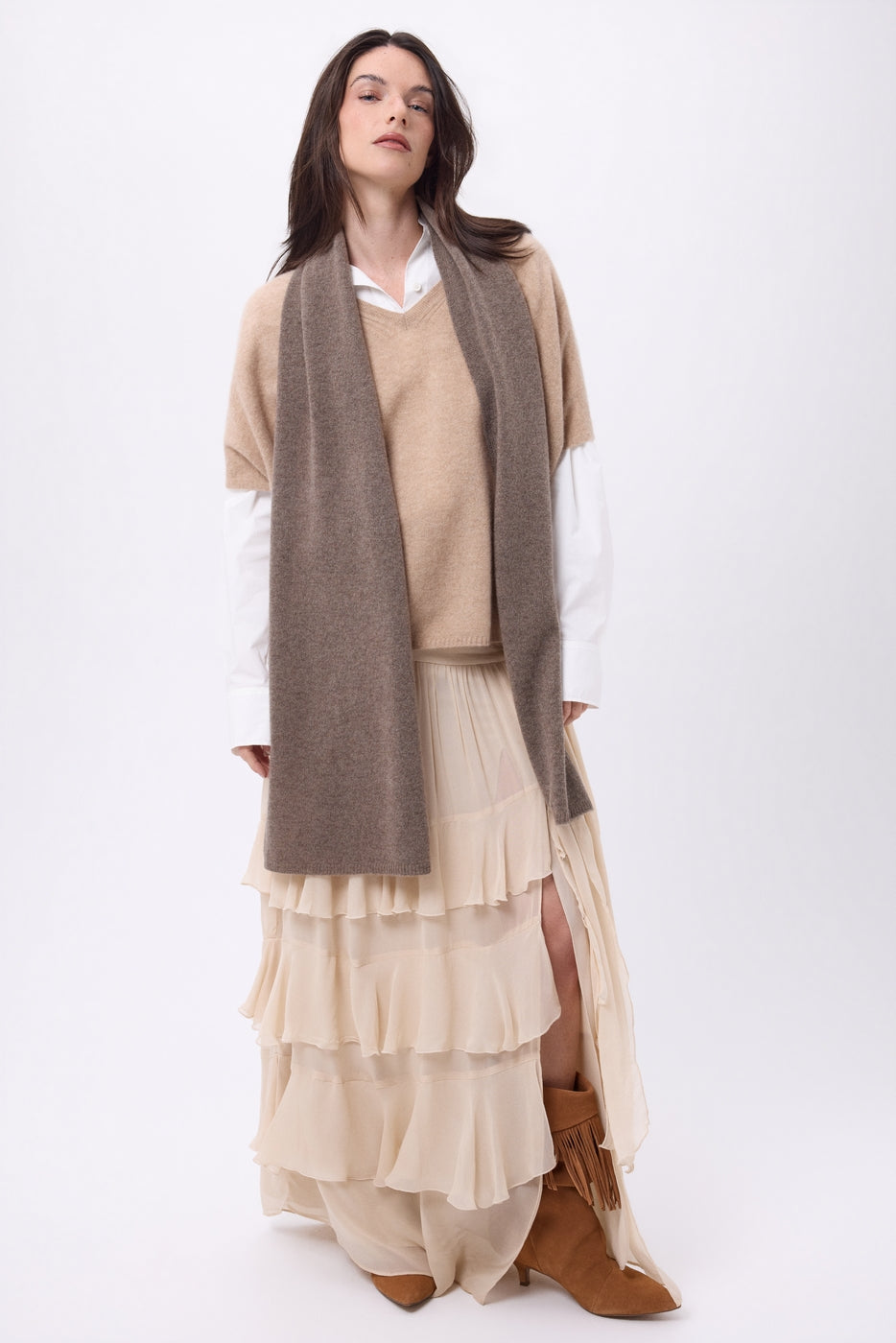 Bufanda Estola - Avellana - Unisex