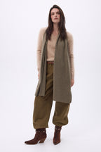 Stole Scarf - Mottled Khaki - Unisex
