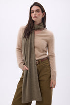 Stole Scarf - Mottled Khaki - Unisex