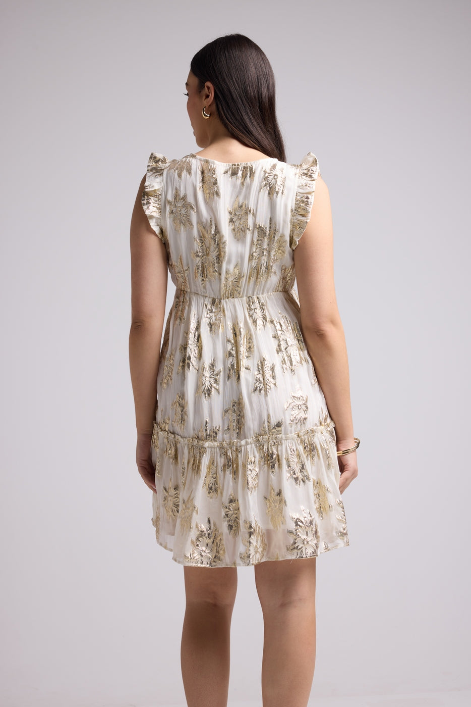 Vestido Corto - Scarlet Court - Blanco