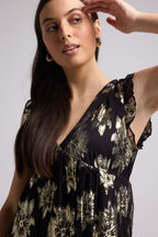 Vestido Corto - Scarlet Court - Negro