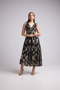 Vestido Largo - Escarlata Largo - Negro