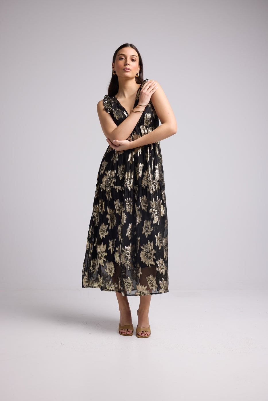 Vestido Largo - Scarlet Long - Negro